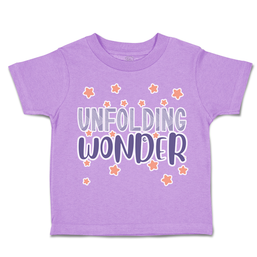 Toddler T-Shirt Unfolding Wonder Stars Cotton Boy & Girl Clothes Funny Tee - Picture 5 of 14