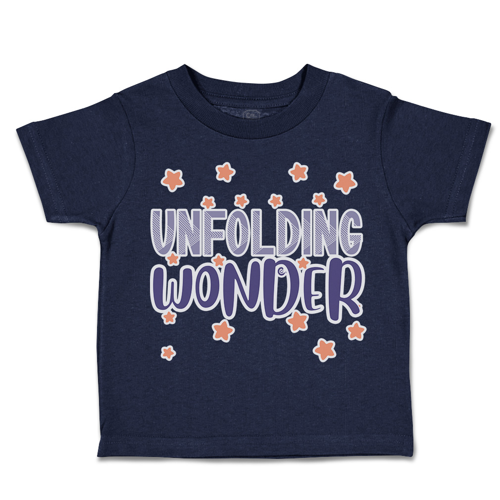 Toddler T-Shirt Unfolding Wonder Stars Cotton Boy & Girl Clothes Funny Tee - Picture 9 of 14