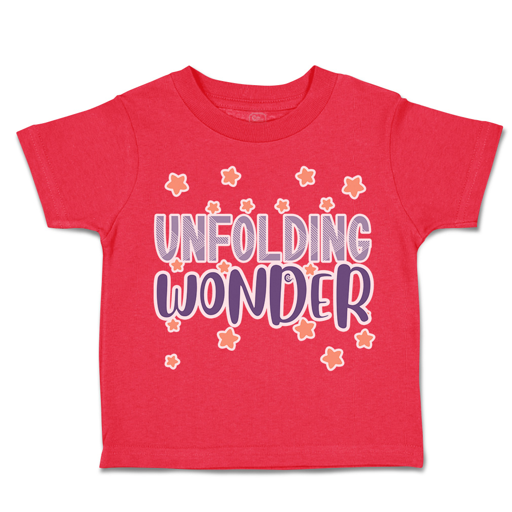 Toddler T-Shirt Unfolding Wonder Stars Cotton Boy & Girl Clothes Funny Tee - Picture 11 of 14