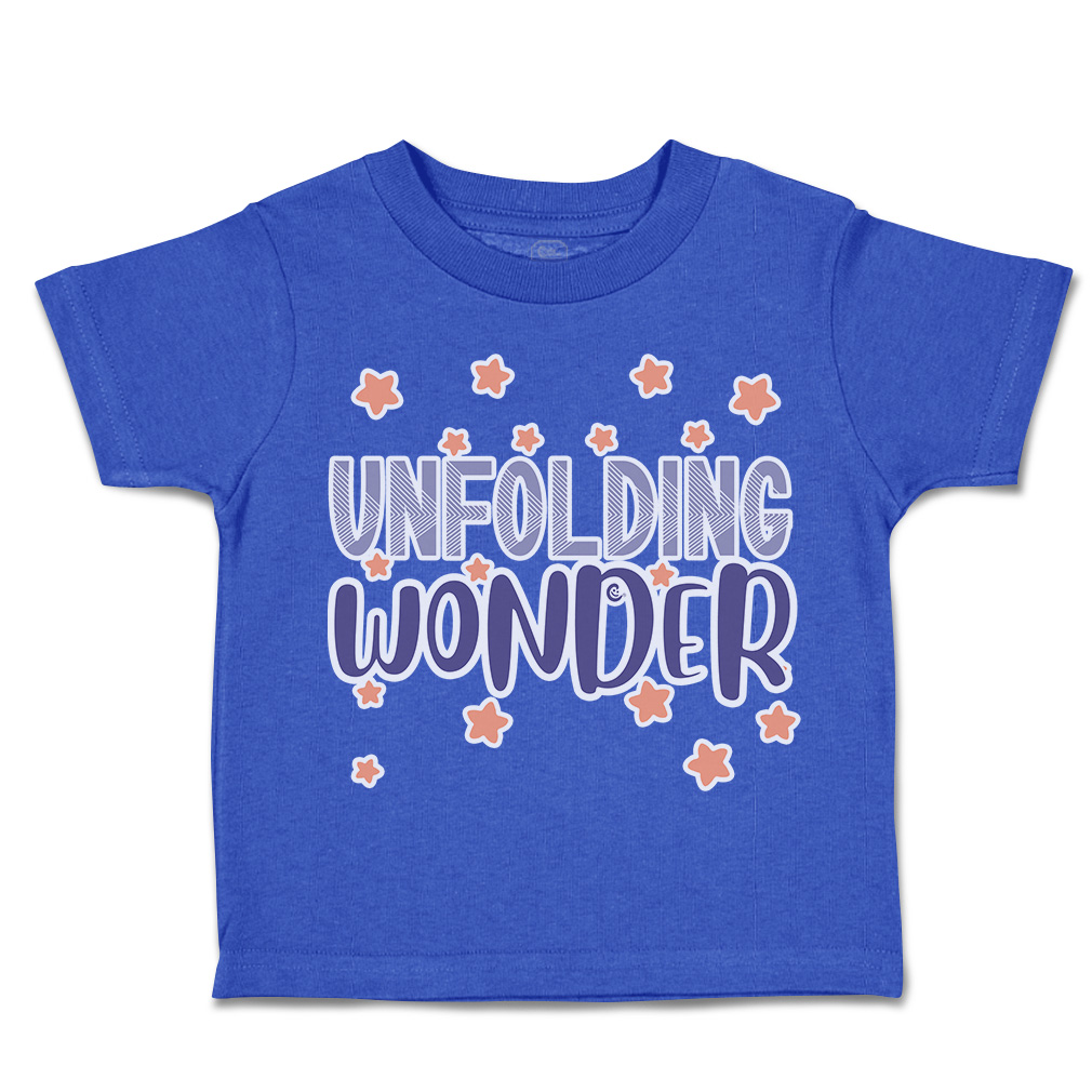 Toddler T-Shirt Unfolding Wonder Stars Cotton Boy & Girl Clothes Funny Tee - Picture 12 of 14