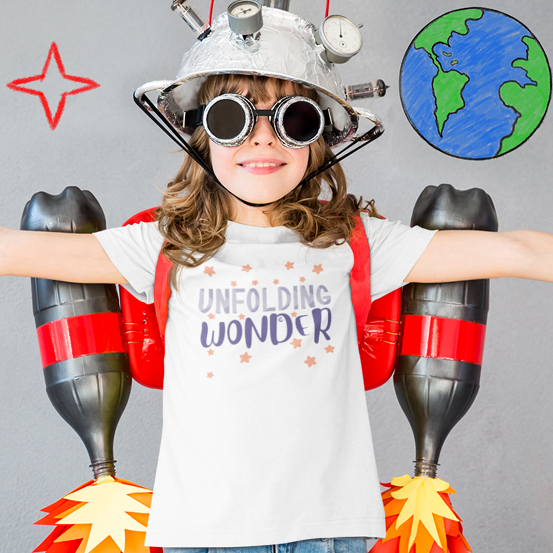 Toddler T-Shirt Unfolding Wonder Stars Cotton Boy & Girl Clothes Funny Tee - Picture 2 of 14