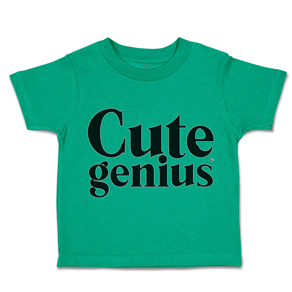 Toddler T-Shirt Cute Genius Cotton Boy & Girl Clothes Funny Tee - Picture 8 of 14