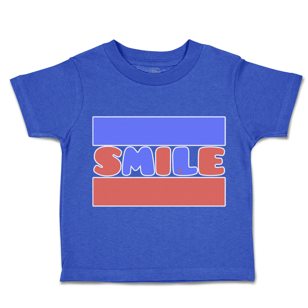 Toddler T-Shirt Smile B Cotton Boy & Girl Clothes Funny Tee - Picture 12 of 14