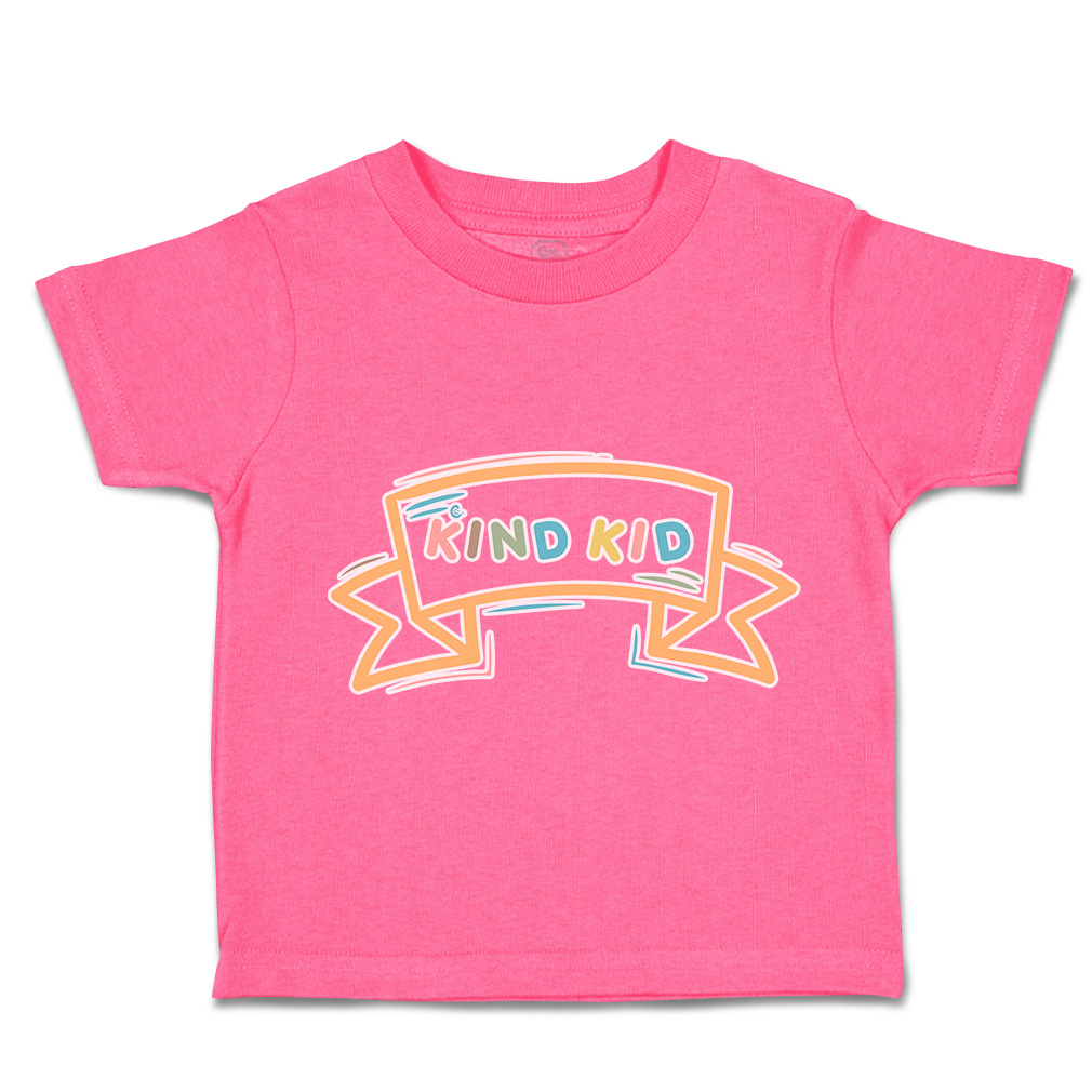 Toddler T-Shirt Kind Kid Cotton Boy & Girl Clothes Funny Tee - Picture 7 of 14