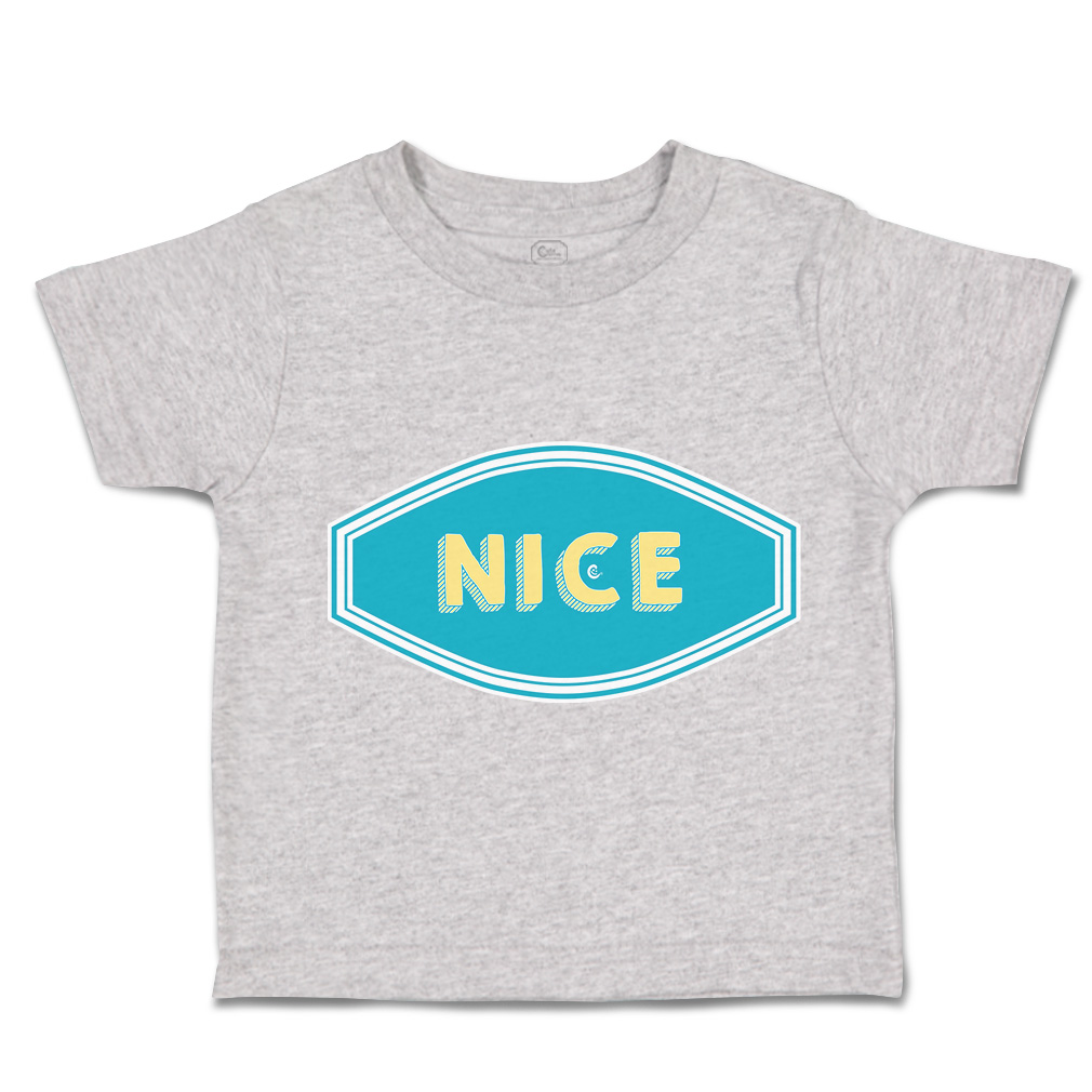 Toddler T-Shirt Nice Beautiful Cotton Boy & Girl Clothes Funny Tee - Picture 10 of 14