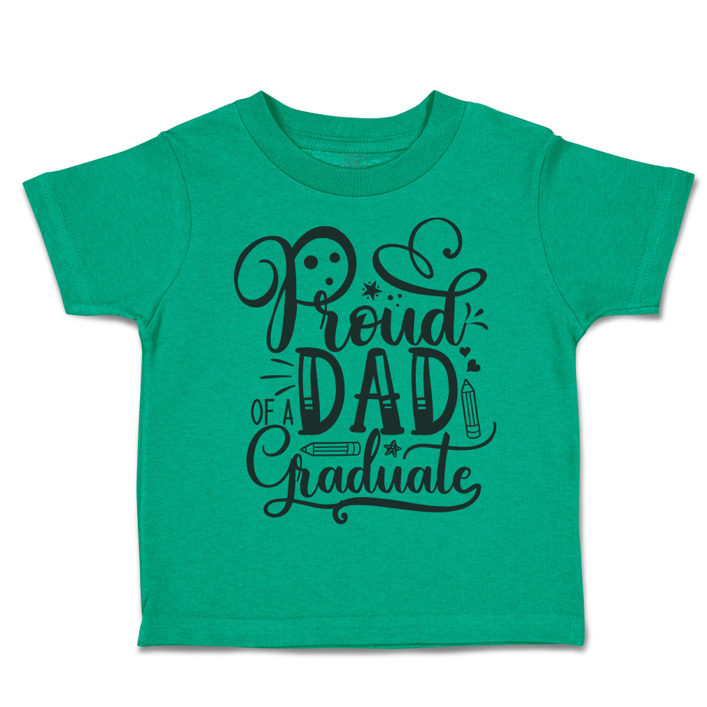 Toddler T-Shirt Proud Dad of A Graduate Style A Back to Class Boy & Girl Clothes - Picture 9 of 14