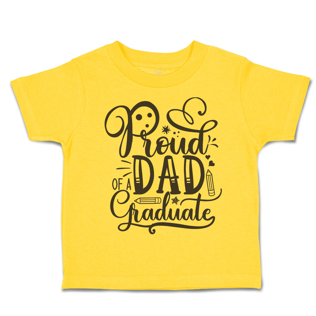 Toddler T-Shirt Proud Dad of A Graduate Style A Back to Class Boy & Girl Clothes - Picture 14 of 14