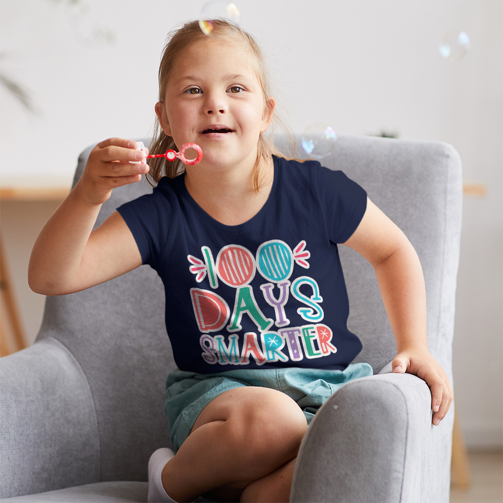 Toddler T-Shirt 100 Days Smarter Style G Cotton Back to Class Boy & Girl Clothes - Picture 4 of 14