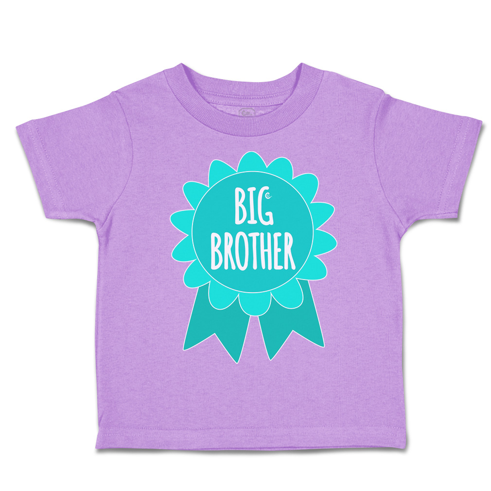 Toddler T-Shirt Big Brother Badge Siblings Boy & Girl Clothes Baby Funny Tee - Picture 5 of 18