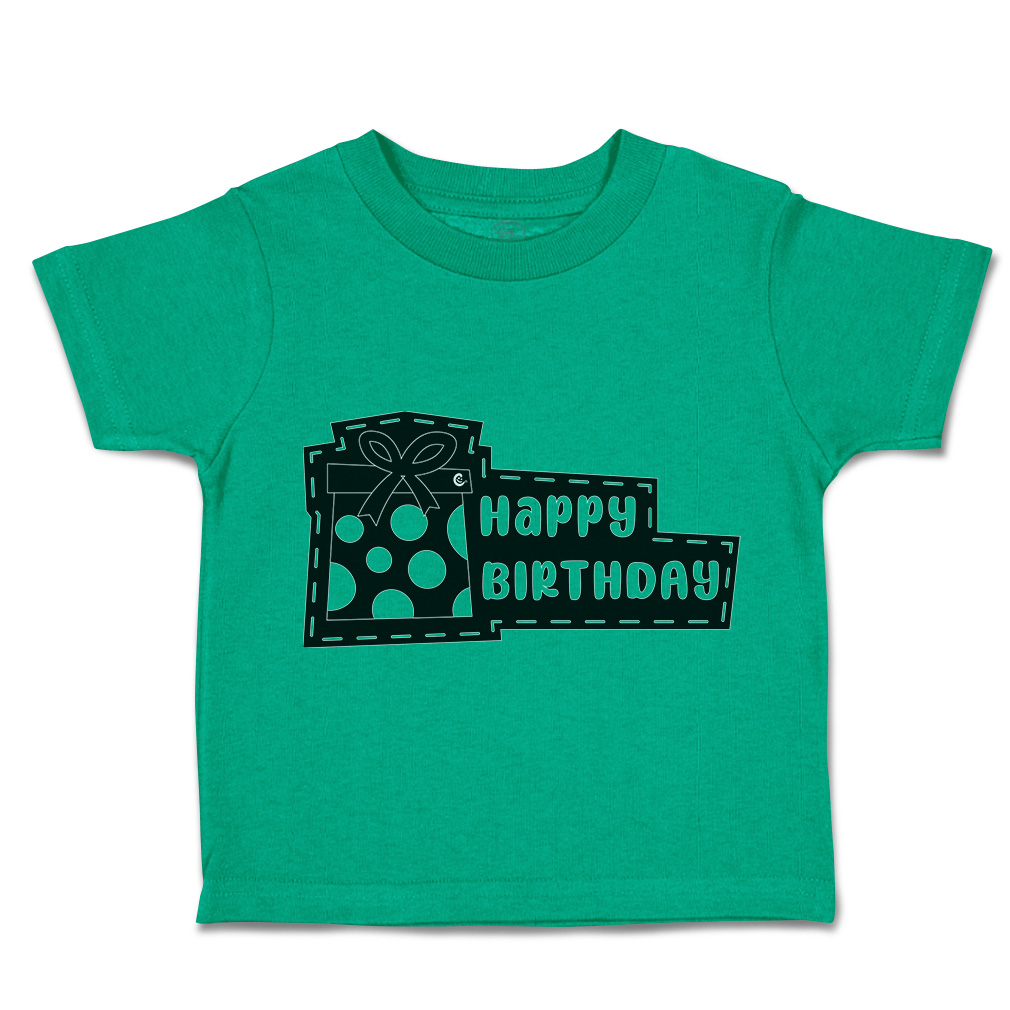 Toddler T-Shirt Happy Birthday Gifts Style A Cotton Celebrate Boy & Girl Clothes - Picture 9 of 18