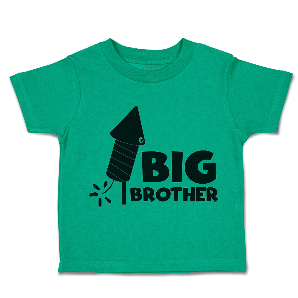 Toddler T-Shirt Big Brother Sparkler Siblings Boy & Girl Clothes Baby Funny Tee - Picture 9 of 18