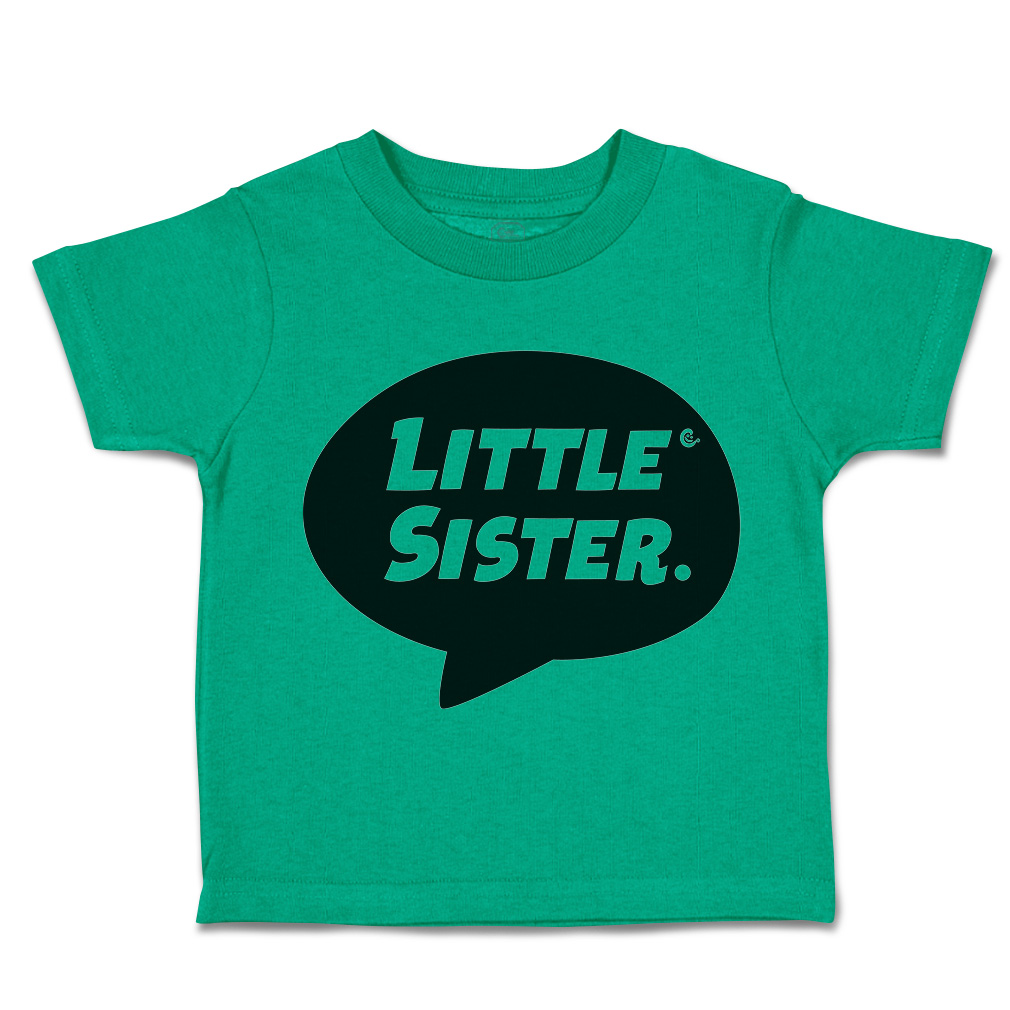 Toddler T-Shirt Little Sister Cotton Siblings Boy & Girl Clothes Baby Funny Tee - Picture 9 of 18