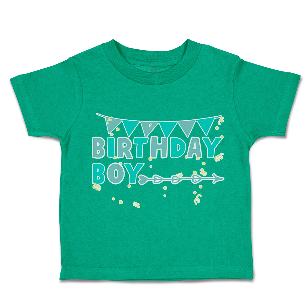 Toddler T-Shirt Birthday Boy Celebrations Cotton Decorations Boy & Girl Clothes - Picture 9 of 18