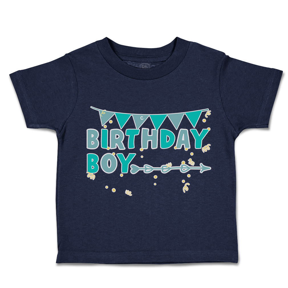 Toddler T-Shirt Birthday Boy Celebrations Cotton Decorations Boy & Girl Clothes - Picture 10 of 18