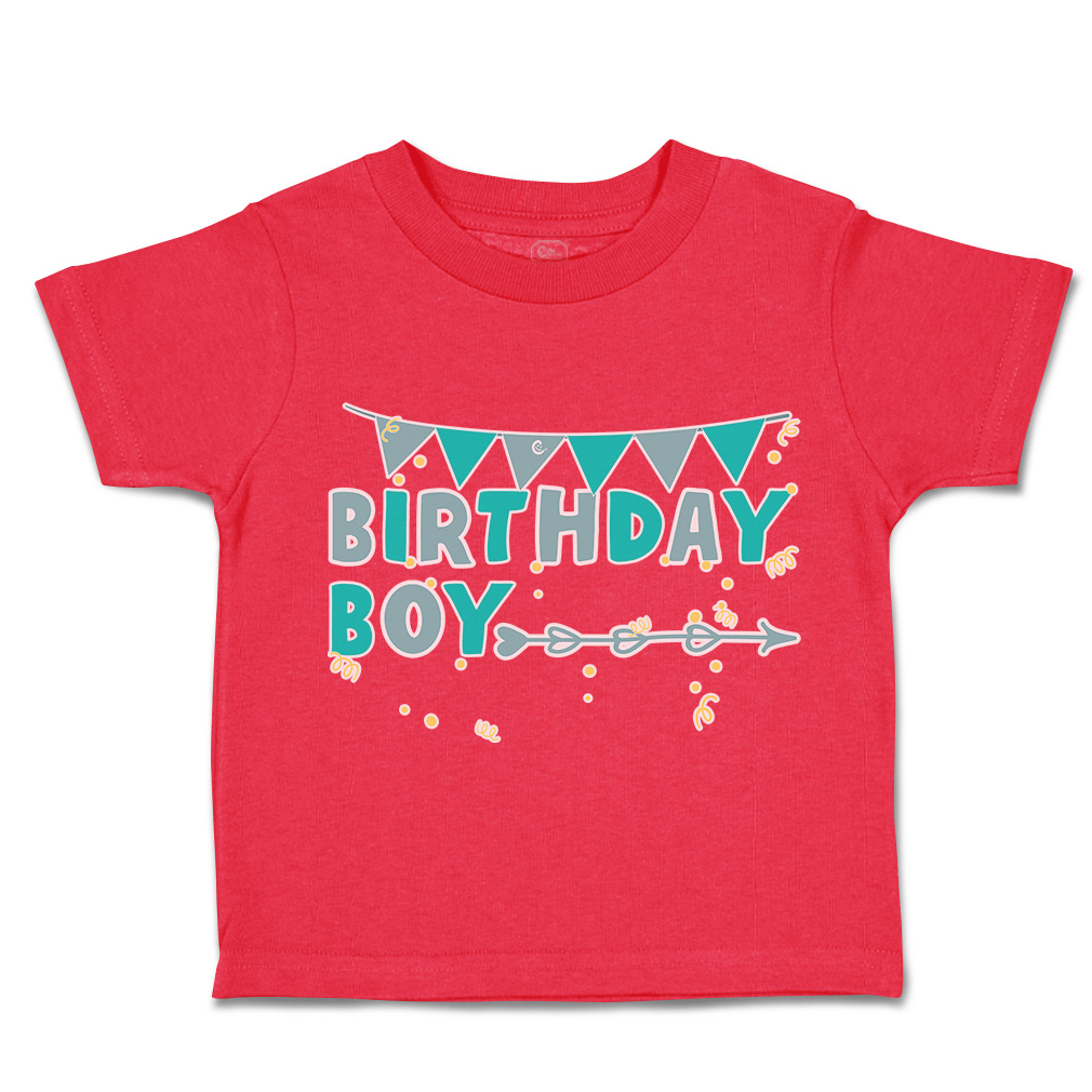 Toddler T-Shirt Birthday Boy Celebrations Cotton Decorations Boy & Girl Clothes - Picture 12 of 18