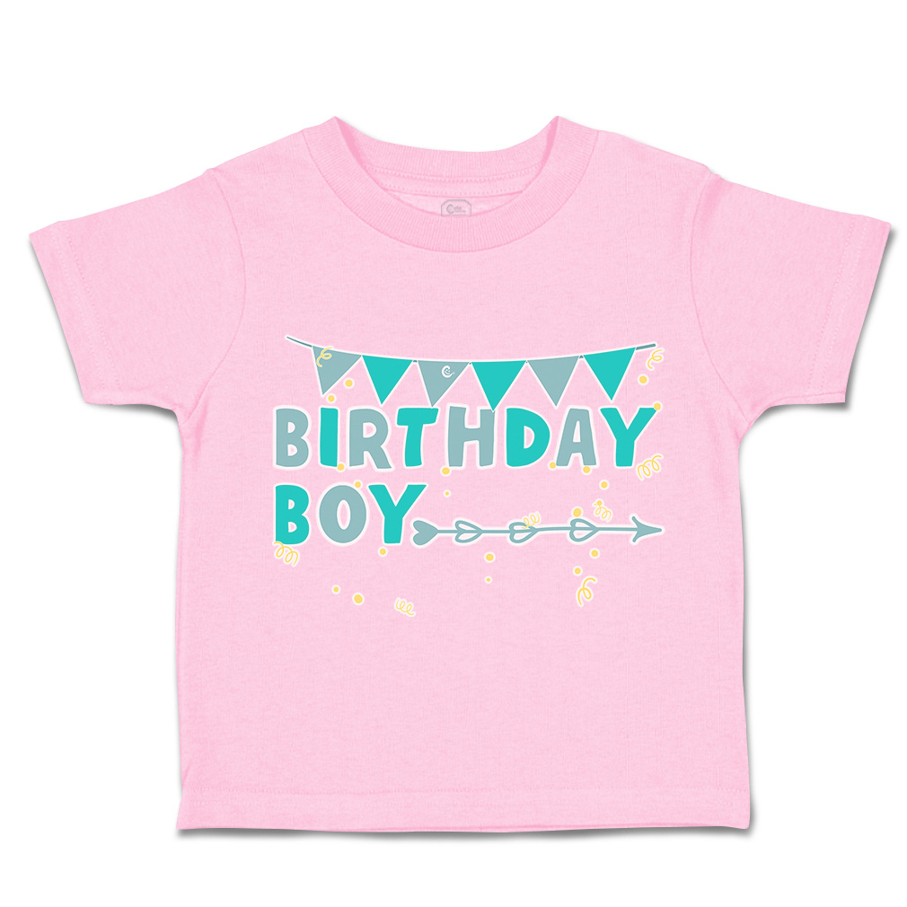 Toddler T-Shirt Birthday Boy Celebrations Cotton Decorations Boy & Girl Clothes - Picture 18 of 18