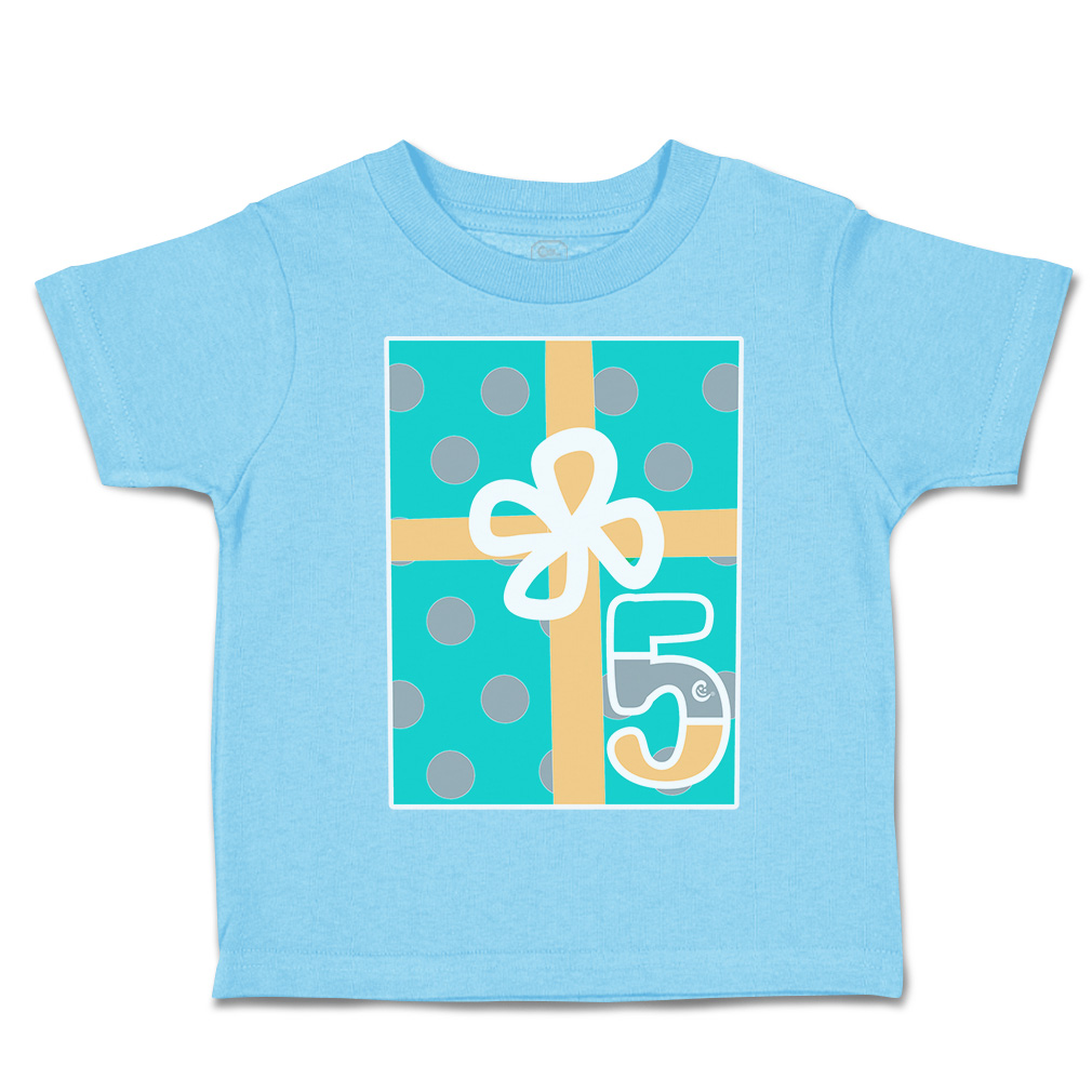 Toddler T-Shirt 5 Birthday Gifts Birthday Gifts Celebrate Boy & Girl Clothes - Picture 15 of 21