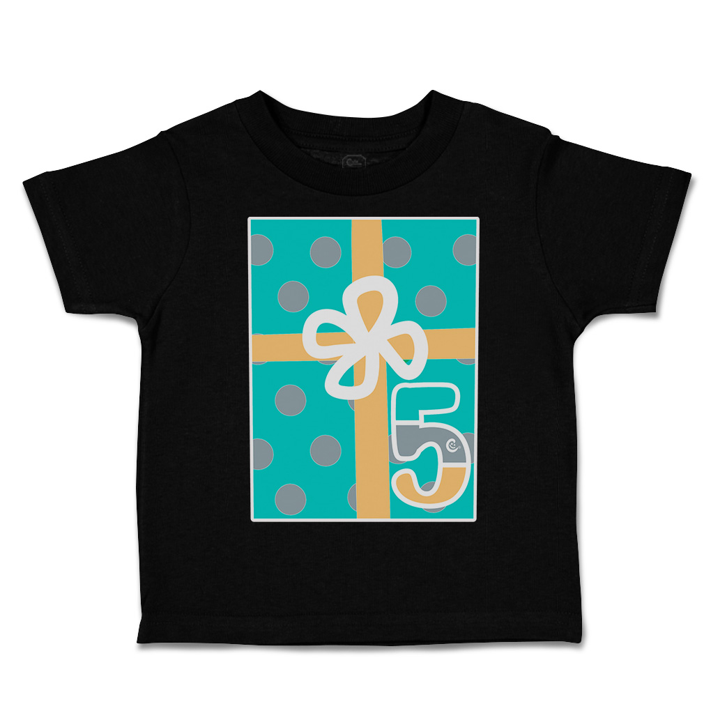 Toddler T-Shirt 5 Birthday Gifts Birthday Gifts Celebrate Boy & Girl Clothes - Picture 8 of 21