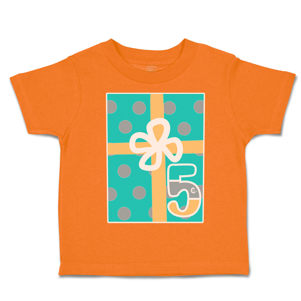 Toddler T-Shirt 5 Birthday Gifts Birthday Gifts Celebrate Boy & Girl Clothes - Picture 21 of 21