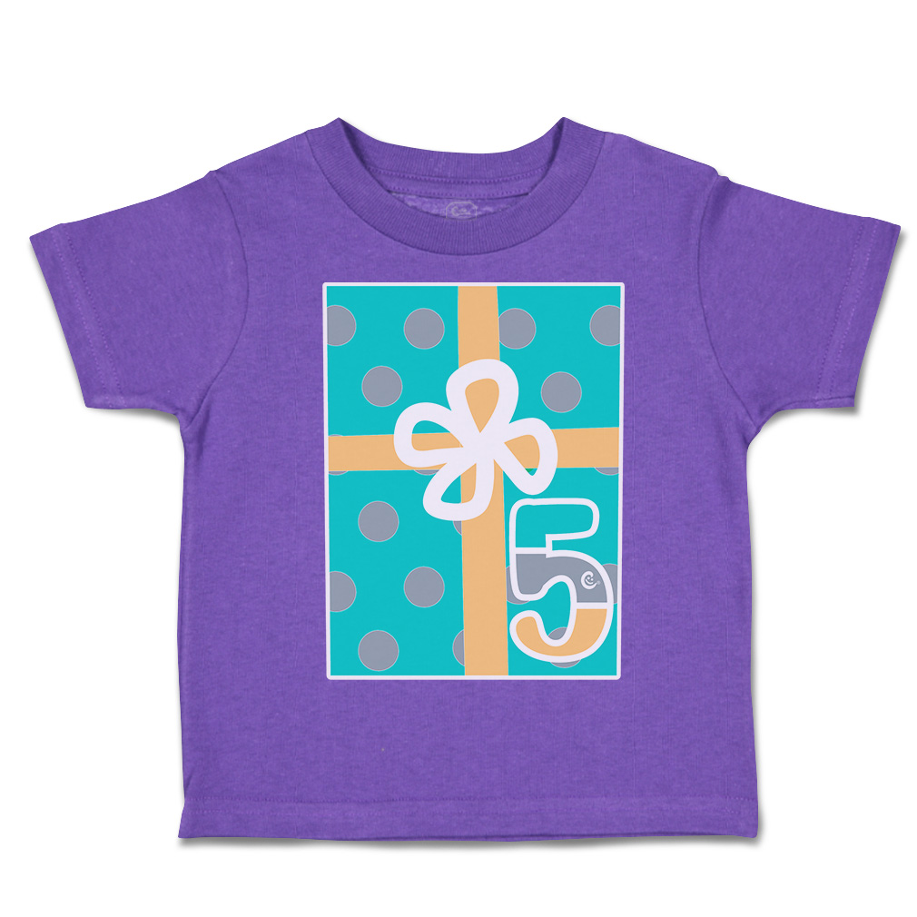 Toddler T-Shirt 5 Birthday Gifts Birthday Gifts Celebrate Boy & Girl Clothes - Picture 19 of 21