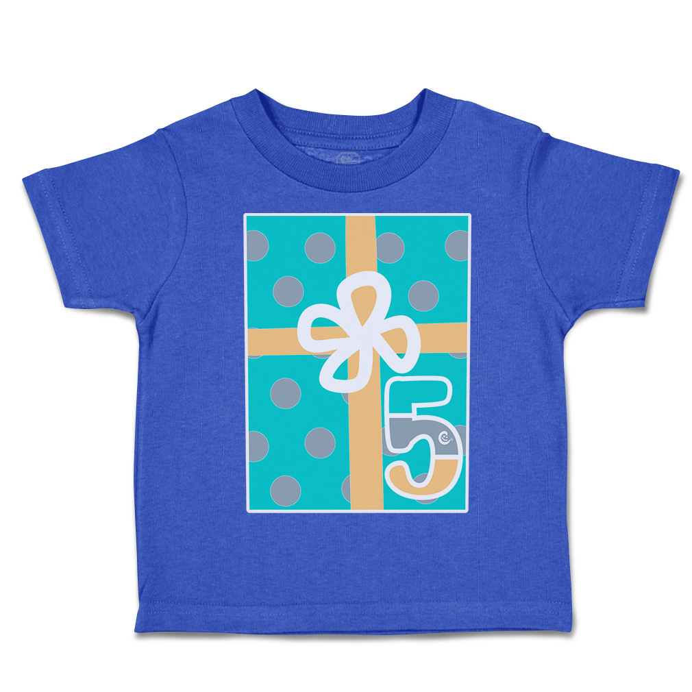 Toddler T-Shirt 5 Birthday Gifts Birthday Gifts Celebrate Boy & Girl Clothes - Picture 13 of 21