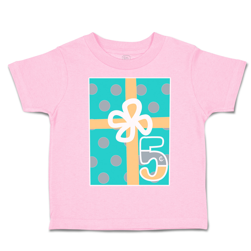 Toddler T-Shirt 5 Birthday Gifts Birthday Gifts Celebrate Boy & Girl Clothes - Picture 20 of 21