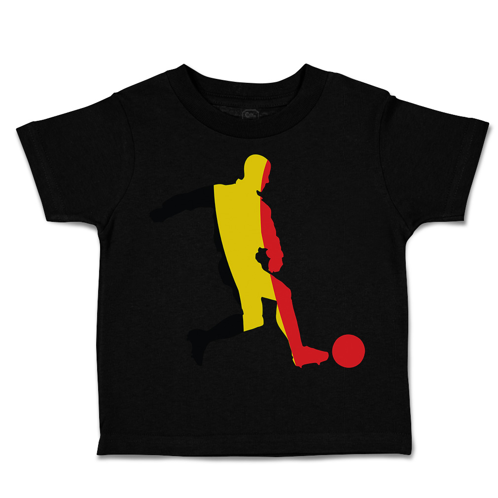 Toddler T-Shirt Soccer Player Belgium Sports Soccer Euro Cup Boy & Girl Clothes - Picture 8 of 39