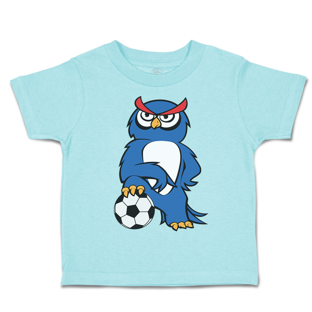 Toddler T-Shirt Owl Football Sports Football Euro Cup Boy & Girl Clothes Cotton - Picture 18 of 39