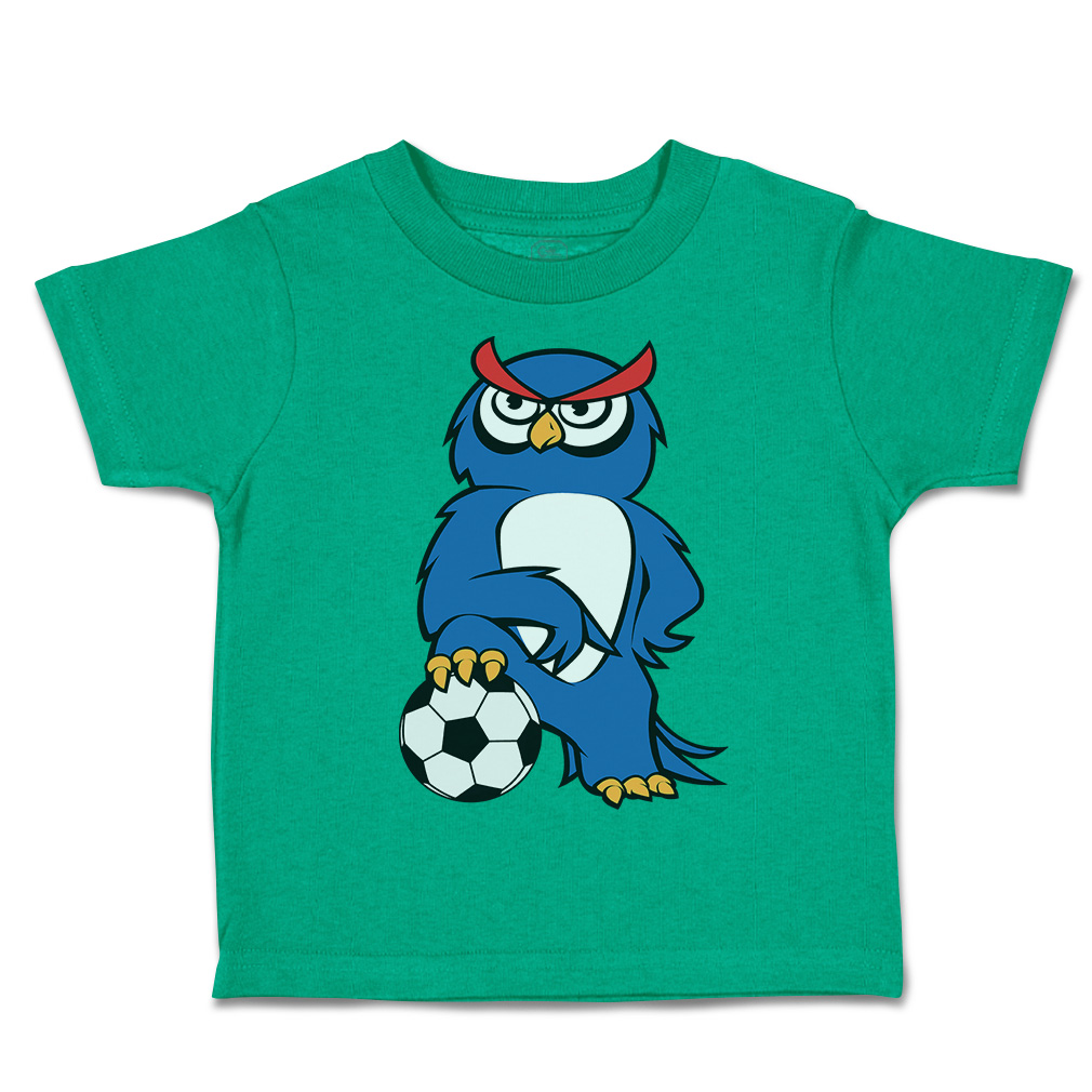 Toddler T-Shirt Owl Football Sports Football Euro Cup Boy & Girl Clothes Cotton - Picture 36 of 39