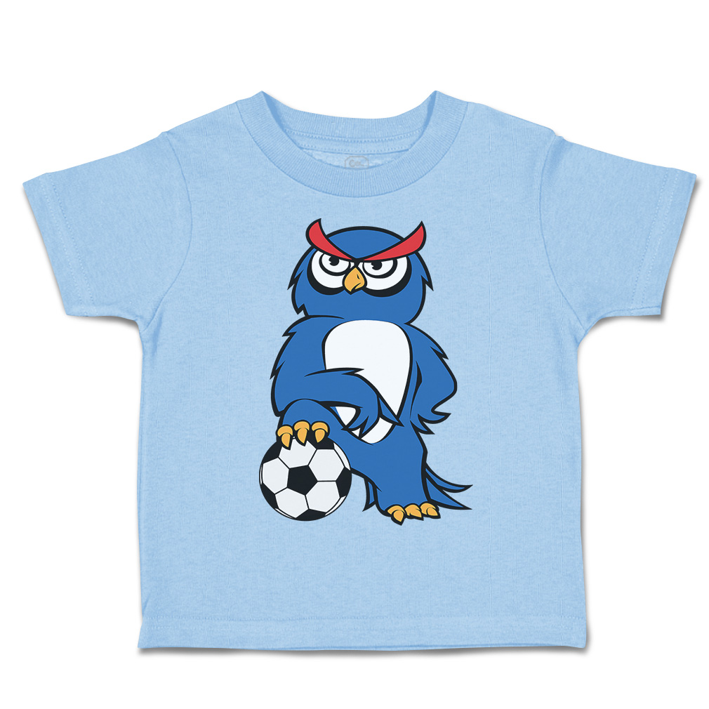 Toddler T-Shirt Owl Football Sports Football Euro Cup Boy & Girl Clothes Cotton - Picture 14 of 39
