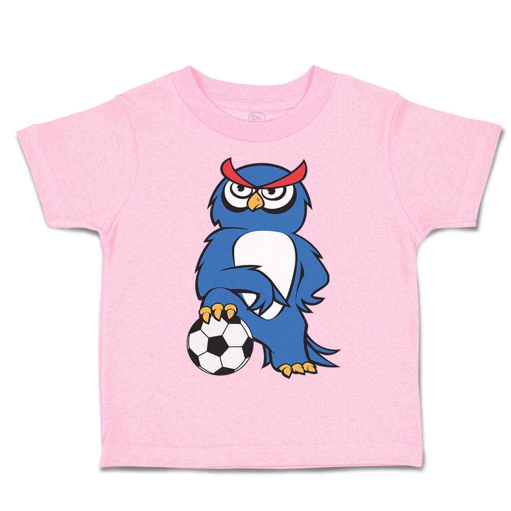Toddler T-Shirt Owl Football Sports Football Euro Cup Boy & Girl Clothes Cotton - Picture 20 of 39
